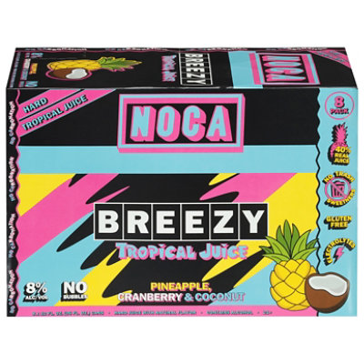 Noca Breezy Tropical Juice 8-12 Fl Oz In Cans - 8-12 FZ - Image 3