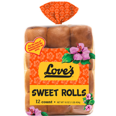 Loves Sweet Rolls 12pk - 16 OZ