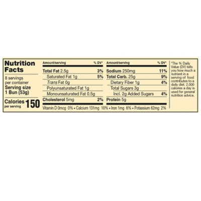 Loves Hamburger Buns Cluster 8pk - 15 OZ - Image 3