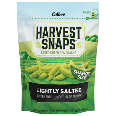 Harvest Snaps Green Pea Lightly Salted - 8.5 OZ - Image 3