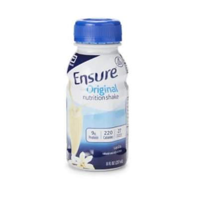 Ensure Original Nutrition Shake, Vanilla, 8 Oz., Bottle, Ready to Use, 220 Calories Per Serving, 6 Count, Pack - Image 1