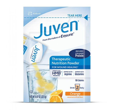 Juven Therapeutic Nutrition Powder, Orange Flavor, 0.97 oz. Individual Packets, Powder, Adult, 30 Count, Count - Image 1