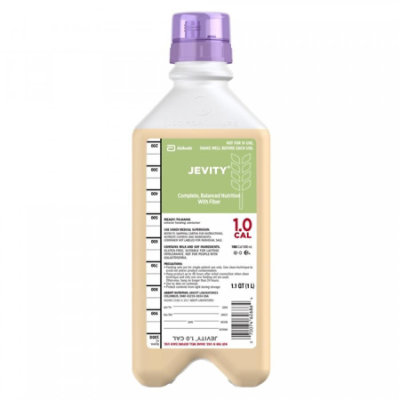 Jevity 1 Cal Tube Feeding Formula, Adult, Unflavored, 33.8 Oz., Carton, Ready to Hang, 1060 Calories, 1 Count, Each - Image 1