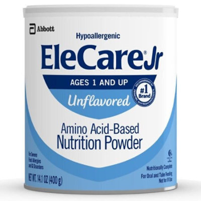 EleCare Jr Pediatric Oral Supplement, Nutrition Powder, 14.1-oz Can, Unflavored, 6 Count, Case - Image 1