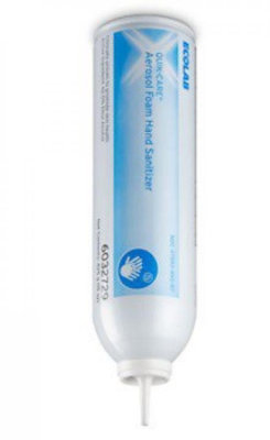 Quik-Care Aerosol Foam Hand Sanitizer, Ethyl Alcohol, 15 ounce Aerosol Can, Alcohol Scent, 12 Count, Case - Image 1