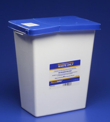 PharmaSafety Pharmaceutical Waste Container (Each), 1 Count, Each - Image 1