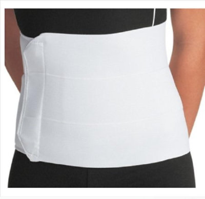 ProCare Abdominal Support, 45 - 62 inch Waists, 9-Inch Height, White, 1 Count, Each - Image 1