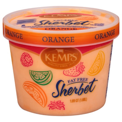 Kemps Fat Free Orange Sherbet - 1.69 Qt. - Image 3