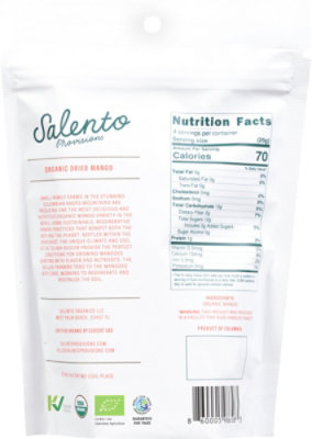 Salento Provisions Mango Dried Organic - 3.52 Oz - Image 6