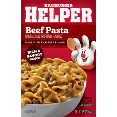 Hamburger Helper Pasta Beef With Rich Beef Flavor - 5.9 Oz - Image 1