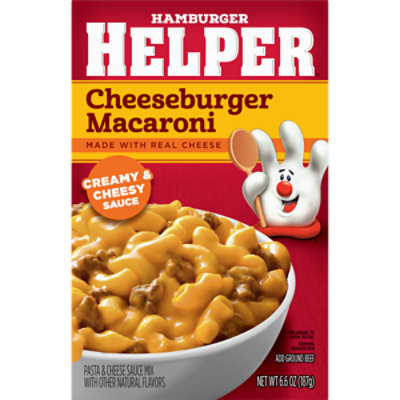 Hamburger Helper Pasta Cheeseburger Macaroni - 6.6 Oz