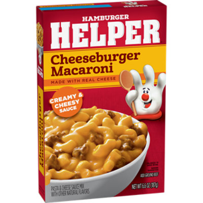 Hamburger Helper Pasta Cheeseburger Macaroni - 6.6 Oz - Image 6