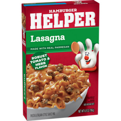 Hamburger Helper Pasta Lasagna 6.9oz - 6.9 OZ - Image 4