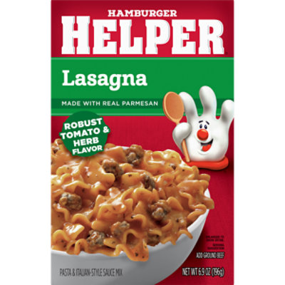 Hamburger Helper Pasta Lasagna 6.9oz - 6.9 OZ - Image 1