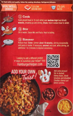 Hamburger Helper Pasta Chili Macaroni 5.2oz - 5.2 OZ - Image 6