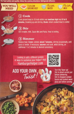 Hamburger Helper Pasta Cheesy Beef 5.2oz - 5.2 OZ - Image 6