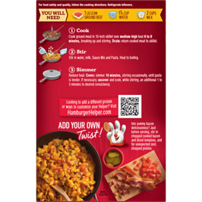 Hamburger Helper Pasta Double Cheeseburger Macaroni 6oz - 6 OZ - Image 2