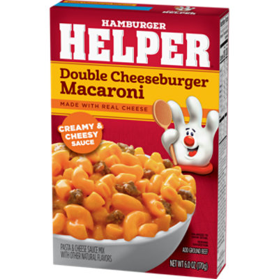 Hamburger Helper Pasta Double Cheeseburger Macaroni 6oz - 6 OZ - Image 5