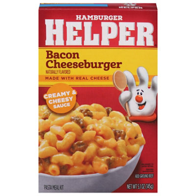 Hamburger Helper Pasta Bacon Cheeseburger 5.1oz - 5.1 OZ - Image 1