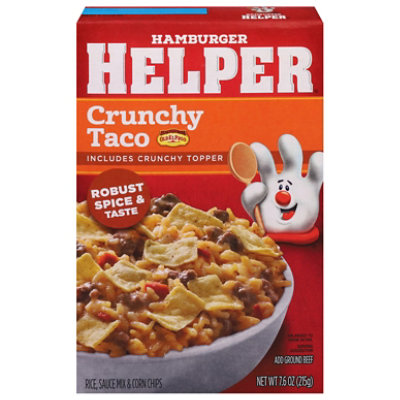 Hamburger Helper Crunchy Taco With Crunchy Topper 7.6oz - 7.6 OZ - Image 3