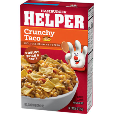 Hamburger Helper Crunchy Taco With Crunchy Topper 7.6oz - 7.6 OZ - Image 2