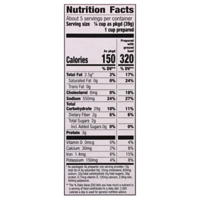 Hamburger Helper Crunchy Taco With Crunchy Topper 7.6oz - 7.6 OZ - Image 5