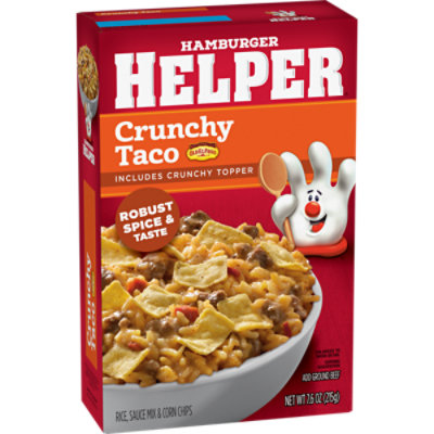 Hamburger Helper Crunchy Taco With Crunchy Topper 7.6oz - 7.6 OZ - Image 3