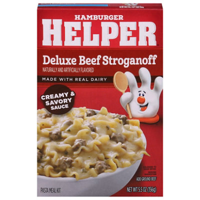 Hamburger Helper Pasta Deluxe Beef Stroganoff 5.5oz - 5.5 OZ - Image 3