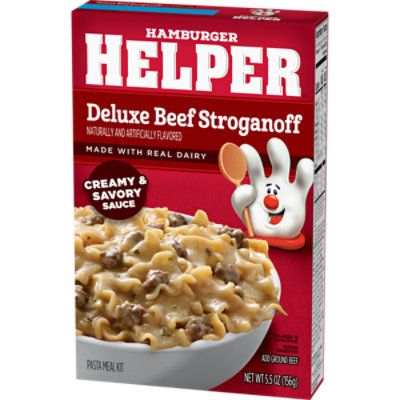 Hamburger Helper Pasta Deluxe Beef Stroganoff 5.5oz - 5.5 OZ - Image 2
