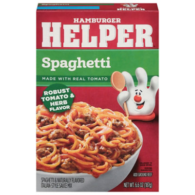 Hamburger Helper Spaghetti Pasta Box - 6.6 OZ - Image 3