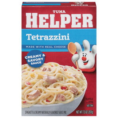 Tuna Helper Tetrazzini Pasta With Real Cheese 7.3oz - 7.3 OZ - Image 3