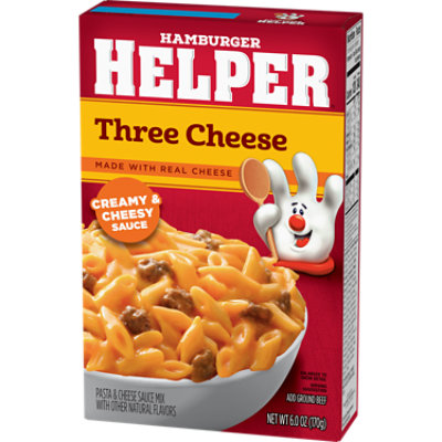 Hamburger Helper Pasta Three Cheese 6oz - 6 OZ - Image 2