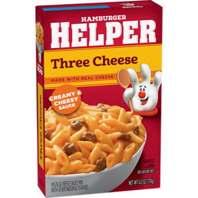 Hamburger Helper Pasta Three Cheese 6oz - 6 OZ - Image 3