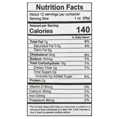 Minina Organic Blue Corn Tortilla Chip 12oz - 12 OZ - Image 4