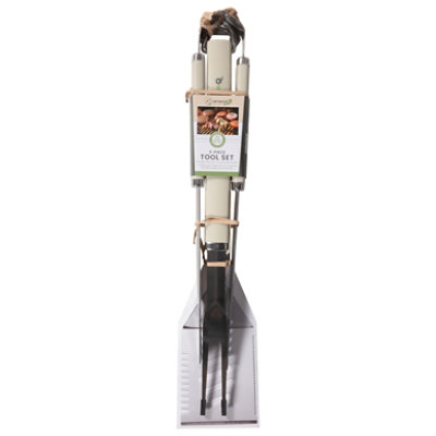 Mr. Bar-B-Q Sustainable BBQ Tool Set - 3 Piece - Image 1
