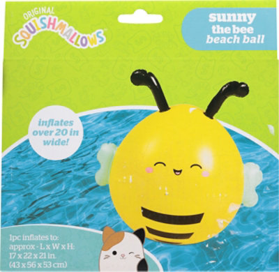 Squishmallows Sunny The Bee Beach Ball 30 Inch 1 Count - Each - Image 4