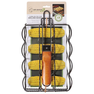 Mbbq Sus Corn Bskt W Fold Hndl - EA - Image 3