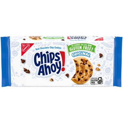 CHIPS AHOY! Original Crunchy Gluten Free Chocolate Chip Cookies - 9.31 Oz - Image 1