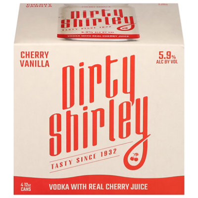 Dirty Shirley Cherry Vanilla Ready To Drink Vodka - 4-12 Fl. Oz - Image 3