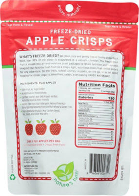 Natures Turn Freeze Dried Apple Crisps - 1.2 Oz - Image 6