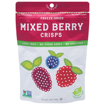 Nature's Turn Freeze Dried Mixed Berry Crisps - 1.2 Oz - Image 3