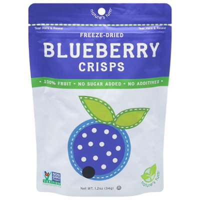 Nature's Turn Freeze Dried Blueberry Crisps - 1.2 Oz - Image 3