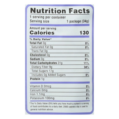 Nature's Turn Freeze Dried Blueberry Crisps - 1.2 Oz - Image 4