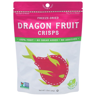 Nature's Turn Freeze Dried Dragon Fruit Crisps - 1.2 Oz - Image 3