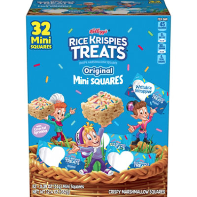 Kelloggs Rice Krispies Treats Original Mini Squares - 12.4 Oz - Image 1