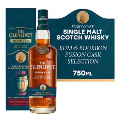 Glenlivet Fusion Cask Scoth Single Malt - 750 Ml. - Image 1