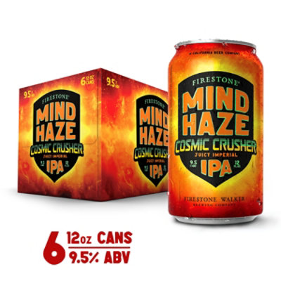 Firestone Walker Mind Haze Cosmic Crusher Juicy Imperial Ipa