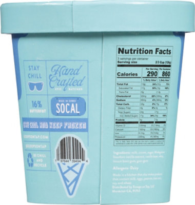 Scoops On Tap Ice Cream Madagascar Vanilla Bean - 16 Oz - Image 6