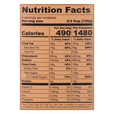 Scoops On Tap Ice Cream Butterscotch Toffee - 16 Oz - Image 4