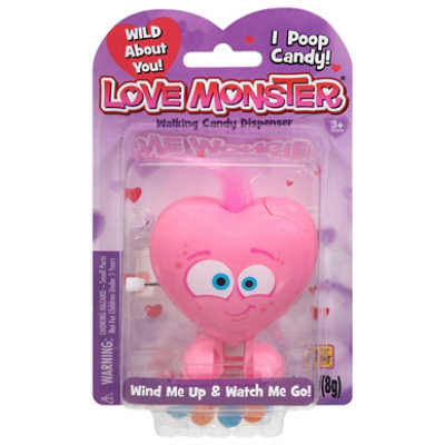Trest Street Love Monster Walking  Candy Dispenser - 0.28 Oz - Image 2